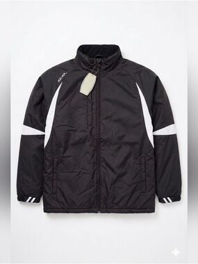 Kewl Black Eye and White Insulated Team Travel Winter Jacket, NWT, Small